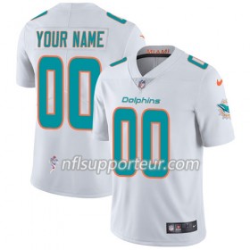 Maillot Homme Miami Dolphins Personnalisé Blanc